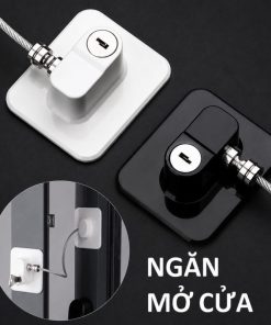 Khóa cửa sổ, cửa ra vào, tủ lạnh có chìa khóa đảm bảo an toàn cho trẻ em